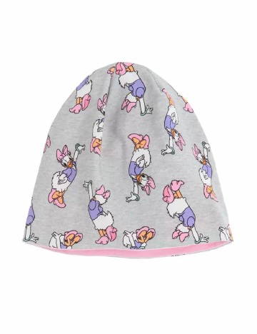Caciula reversibila Disney, roz/gri