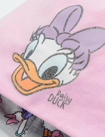 Caciula reversibila Disney, roz/gri