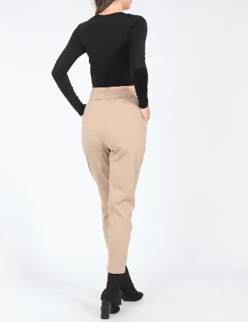 Pantaloni SHEIN, bej Crem