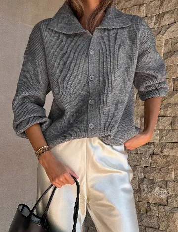 Cardigan Dazy, gri Gri