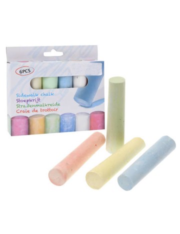 Set creta 6 bucati, mix culori