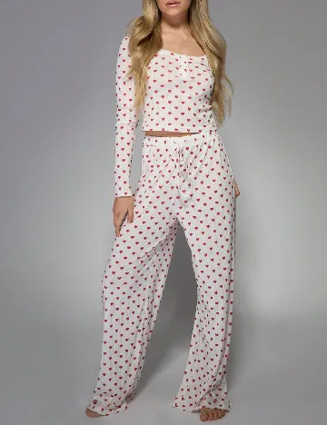 Pijama SHEIN, alb Alb