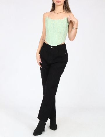 Corset SHEIN, verde deschis