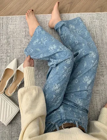 Blugi SHEIN, albastru Albastru