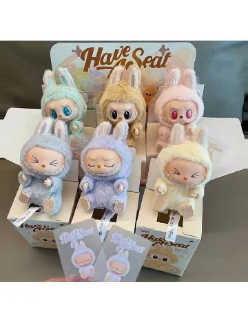 Breloc surpriza Labubu The Monsters POP MART, mix culori Mix culori