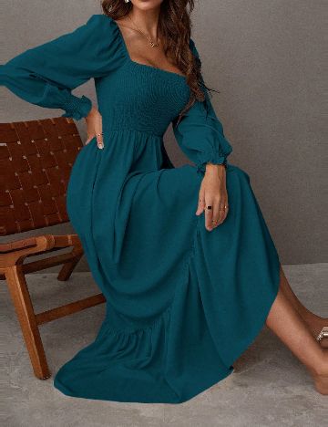 Rochie medie SHEIN, albastru