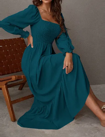 Rochie medie SHEIN, albastru Albastru