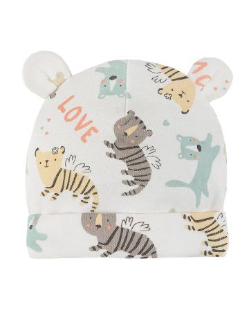 Caciula Cool Club, alb