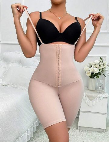 Salopeta modelatoare SHEIN, crem