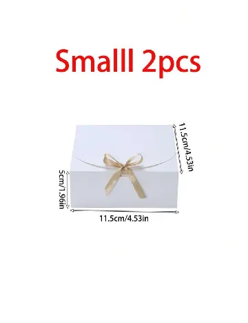 Set cutii carton 2 bucati SHEIN, alb Alb