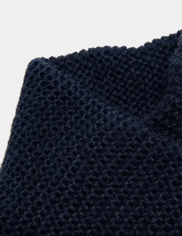 Fular Circular Cool Club, bleumarin Albastru