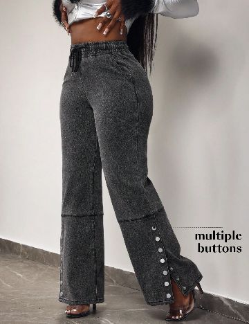 Pantaloni SHEIN, gri