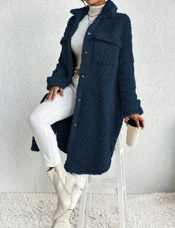 Jacheta SHEIN, bleumarin Albastru