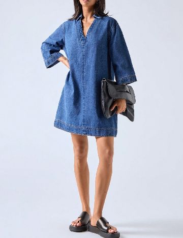 Rochie scurta SHEIN, albastru