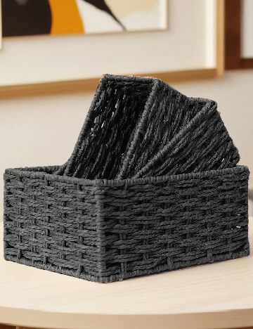 Cos de depozitare SHEIN, negru