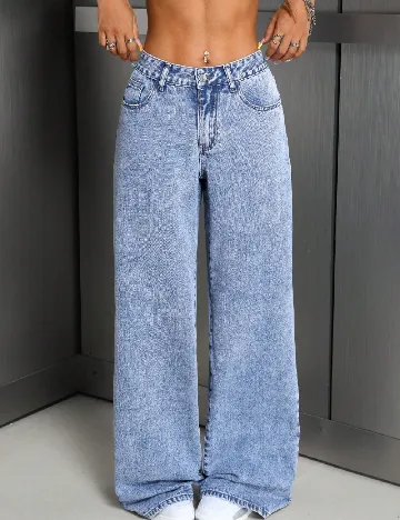 Blugi SHEIN, albastru Albastru