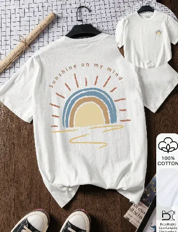 Tricou SHEIN, alb Alb