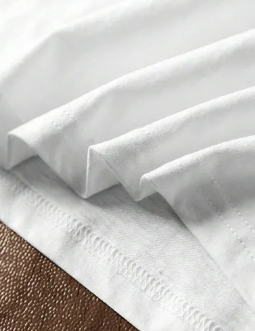 Tricou SHEIN, alb Alb