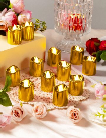 Set lampi 6 bucati SHEIN, auriu