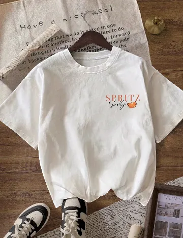 Tricou SHEIN, alb Alb