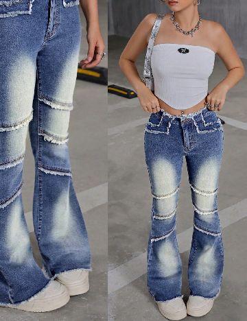 Blugi Shein Kids, albastru