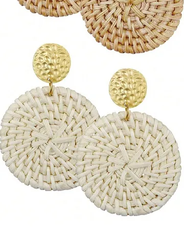 Cercei SHEIN, crem Crem