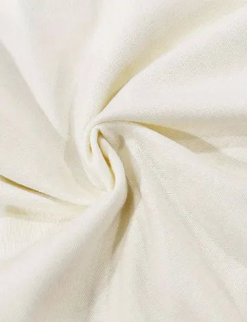 Tricou SHEIN, ecru Alb