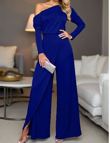 Salopeta SHEIN, albastru