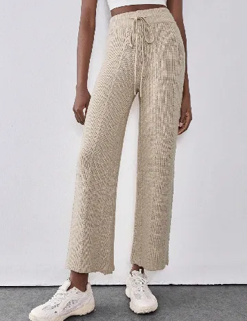 Pantaloni SHEIN, crem Crem