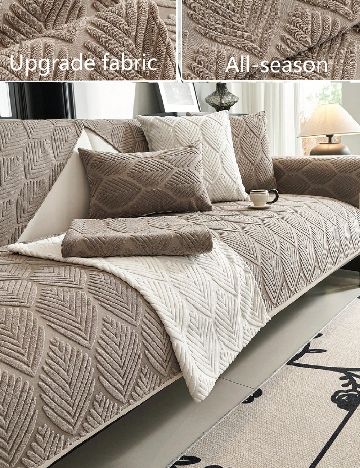 Husa pentru canapea SHEIN, maro