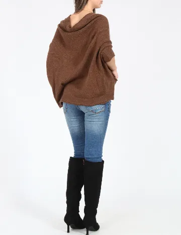 Bluza Oversize Zara, maro Maro