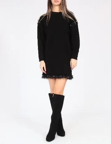 Rochie scurta Zara, negru Negru