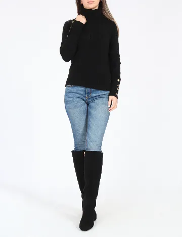 Pulover Zara, negru Negru