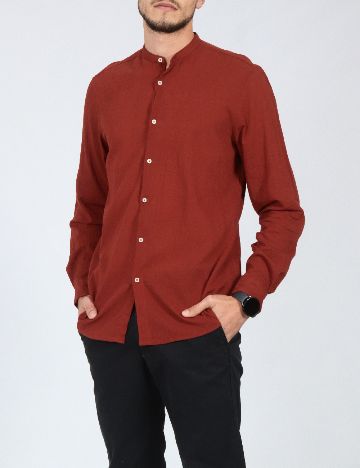 Camasa Zara, caramiziu