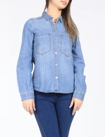 Camasa Zara, albastru Albastru