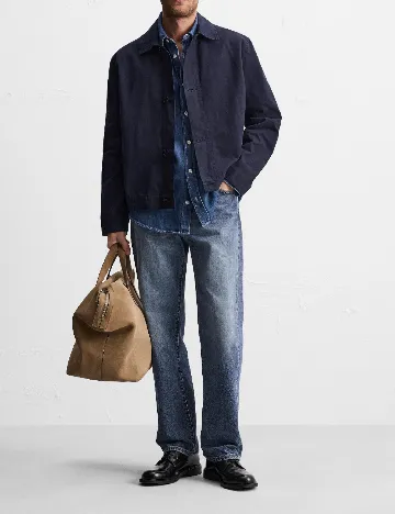 Jacheta Zara, bleumarin Albastru