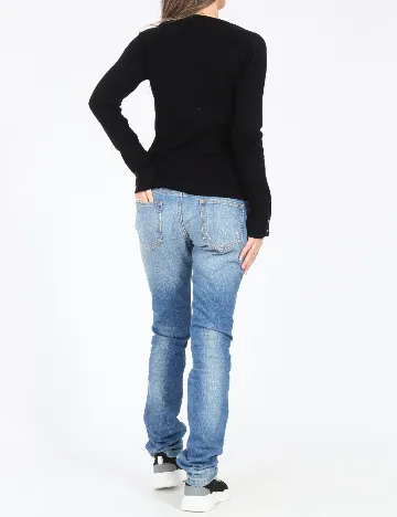 Blugi Zara, albastru Albastru