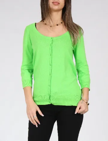Cardigan Zara, verde Verde