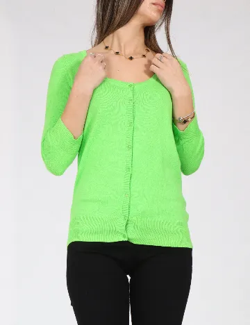Cardigan Zara, verde Verde