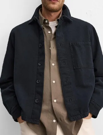 Jacheta Zara, bleumarin Albastru