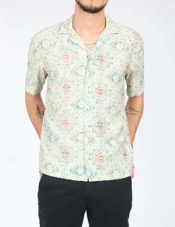 Camasa Zara, verde Verde