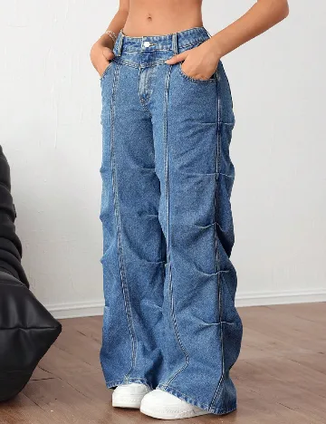 Blugi SHEIN, albastru Albastru