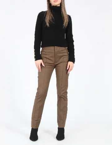 Pantaloni Zara, maro Maro