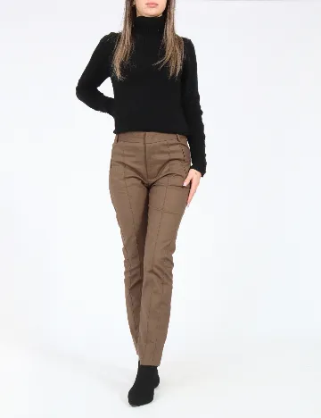 Pantaloni Zara, maro Maro