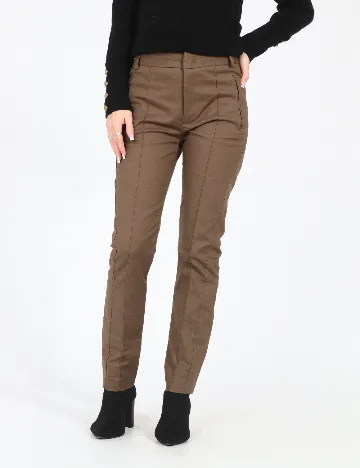 Pantaloni Zara, maro Maro