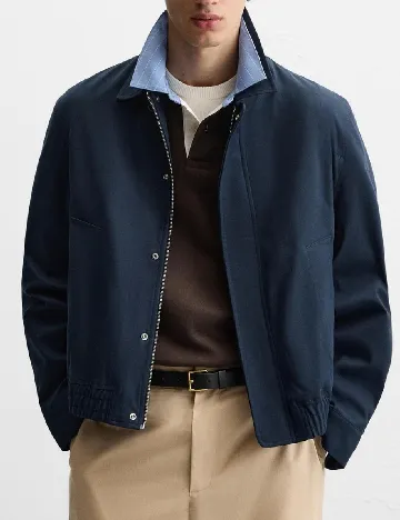 Jacheta Zara, bleumarin Albastru