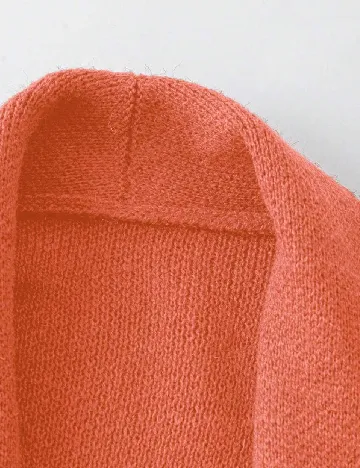 Cardigan SHEIN, portocaliu Portocaliu