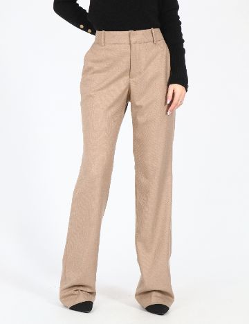 Pantaloni Zara, maro