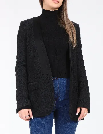 Blazer Zara, negru Negru