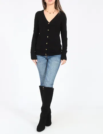 Cardigan Zara, negru Negru